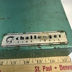 Vintage Challenger Gun Cleaning Case, Sears Oil, Patches, Grease, Bores, Brushes