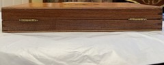 Aguinaga .40 Gun Cleaning Kit Wood & Brass Case w/ Rod, Bore Brush & Mop