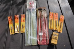 LOT misc Gun cleaning Hoppe’s No 3 PU Aluminum Rod 22 30 Cal Caliber Rifle Sears