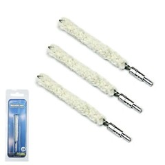 MaximalPower 3PK Gun Cleaning Bore Cotton Mop Brush for .22 Cal 8-22 Threaded