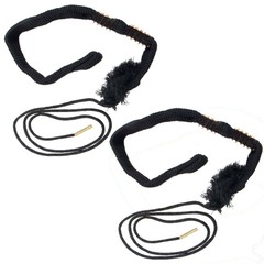 2-PACK Outers 20 Gauge Barrel Badger Bore Snake Cleaner Pull Thru New