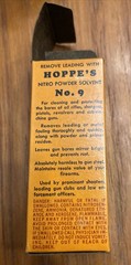 Vintage Hoppe’s Powder Solvent and Buck Honing Oil