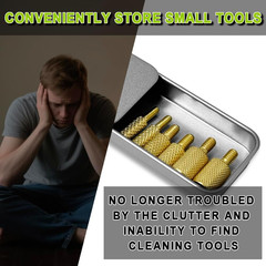 Gun Cleaning Rod Fitting Adapter Set – 6 Pack Brass Threaded Connectors