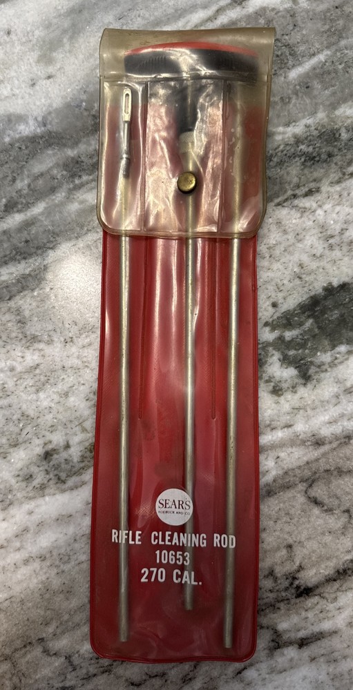 Vintage Sears RIFLE CLEANING ROD # 10653, 270 Cal. Ships Tomorrow