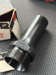 VINTAGE LYMAN CUTTS COMPENSATOR 16 GAUGE FULL CHOKE TUBE W/ BOX STEEL NOS