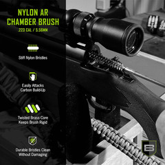 Breakthrough Clean Nylon Gun Chamber Brushes, Various, Rifle, Shotgun