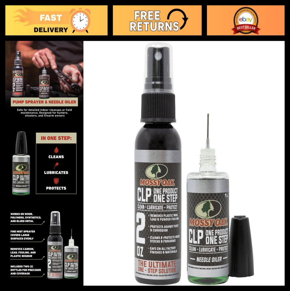 All-in-One Gun Cleaning Oil | Cleaner, Lubricant & Protectant | One-Step Gun Car