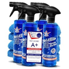 Motorcycle Cleaner Wash&Shine 66 | WATERLESS Motorcycle Wash with Ultra Shine