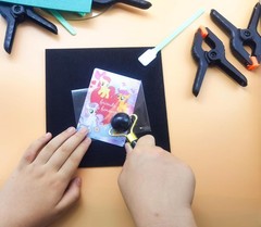 Trading Card Cleaning Kit Sports Card Care Accessory Pack with Acrylic Discs and