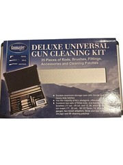 Gunmaster Deluxe Universal Gun Cleaning Kit Metal Case 35 pc.