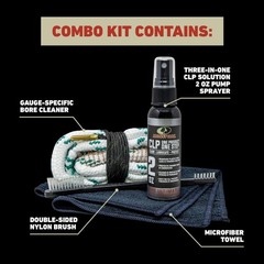 Mossy Oak CLP Shotgun Combo Kit – All-Inclusive Shotgun Maintenance Kit – Cle…