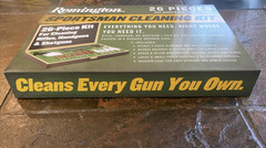 Remington Sportsman Cleaning Kit W/ Wooden Case 26 Pcs For Rifle/Handgun/Shotgun