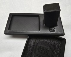Custom Parts Tray for Glock 17 19 26 Cleaning, Maintenance, Small Parts Stand