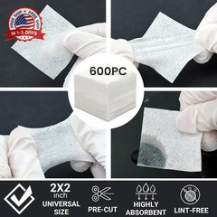 PINGMIC 1200/800/600PCS Gun Cleaning Kit – Gun Cleaning Patches and Swabs, 6-inc