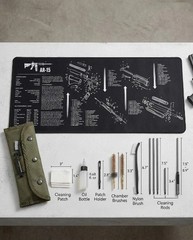 Ultra Premium Gun Rifle Cleaning Mat Accessory with Print with cleaning Kit