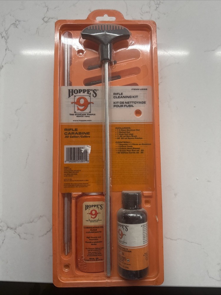 Hoppe’s No. 9 Cleaning Kit with Aluminum Rod (U22)