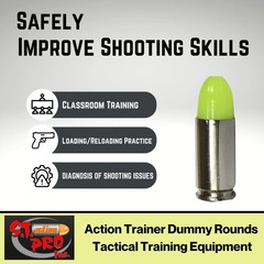 ST Action Pro -9mm Yellow Action Trainer Dummy Round-5 Rounds (Original Version)