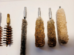 Gun Cleaning Brushes Lot of 9 Assorted Calibers