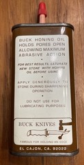 Vintage Hoppe’s Powder Solvent and Buck Honing Oil