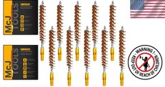 Cost-Effective Bore Brush Set – 10 Bronze Brushes for Gun Maintenance
