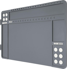 Gun Cleaning Mat, Premium Magnetic Pad with Organizer Parts Tray, Anti-Slip Rubb