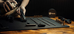 Tactical Gun Cleaning Mat – 2X Thicker, Oil & Solvent Resistant, Non-Slip – Hand