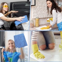 Smoothnovelty 10 Pcs Extra Large Microfiber Cloth 30 X 20 Large Floor
