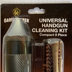 Game Winner Compact 8-Piece Universal Handgun Cleaning Kit .22-.45 MPN HTGW7006