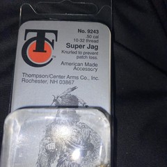 Thompson Center T/C Super Jag .50 Cal 10-32 Threads Knurled No. 9243