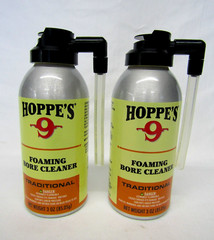 Lot of 2 Hoppe’s No. 9 Foaming Bore Cleaner Removes Copper/Powder Residue, 3 oz
