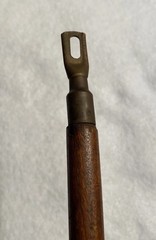 Vintage Antique Wood Wooden 3 Piece Shotgun Cleaning Rod 37 1/8” Long