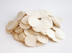 40-49 CAL 1 1/8″ ROUND .005″ THICK DRY SHOOTING PATCHES / QTY. 1,000 / EMSS4051T