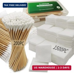 1700PCS gun cleaning supplies-1500PCS Gun Cleaning Patches +200PCS Gun Cleaning