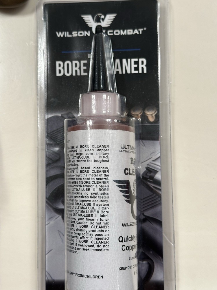 Wilson Combat Ultima-lube II Bore 4 Oz Ounces NEW Barrel Firearm Cleaner CHEAP