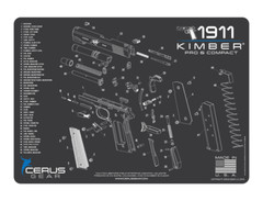 For Kimber 1911 Armorers Cleaning Mat Cerus Gear PREMIUM Made in USA