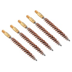 5 X 3” Bronze Bristle Bore Cleaning Brush .22 Cal 8×32 Thread with 50 Patches