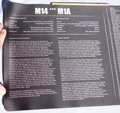 MForteen***MOne Alpha 12”x36” Rifle Cleaning Gunsmithing Firearm Maintenance Mat