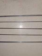 Lot of 5 Gun Cleaning Ram Rods, Hoppe, J.C. Higgins, Etc.