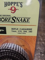 Hoppes 9 24014W Original Bore Snake for Rifle Carabine 7mm, .270 .284 .280
