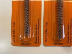 Lot of 5 Hoppe’s Brushes, Knob Ends and Brass Screw Driver Brush Combo