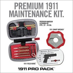 Portable 1911 Handgun Cleaning Kit – Includes Wrench, Rods & Cleaning Patches