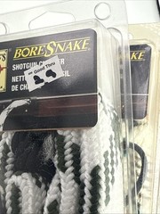 Lot Of 2: Hoppe’s BoreSnake Bore Cleaner Shotgun 10 & 12 Gauge 24036 & 24035