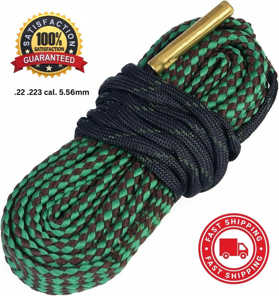 Bore Snake Lot of 4 – .22CAL .223CAL & 5.56mm
