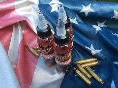 THE DEPLORABLE’S CHOICE ALL PURPOSE FIREARMS OIL, LUBRICANT & GUN CLEANER. THREE