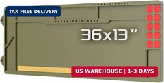 Large Gun Cleaning Mat for Rifle Shotgun Pistol, Magnetic Cleaning Pad for All G