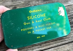 Vintage OUTERS Silicone Gun & Reel Cleaning Polishing Cloth No. 420