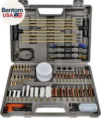 Elite Gun Cleaning Kit, Handgun Shotgun Pistol Universal Cleaning Kit with All B