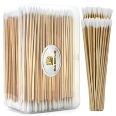 Gun Cleaning Swabs 6 Inch Bamboo Handle Pistol Swabs 500/1000PCS Tools