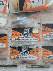1 LOT of Hoppe’s Gun Cleaning Brushes VARIOUS calibers & parts VINTAGE N.O.S.