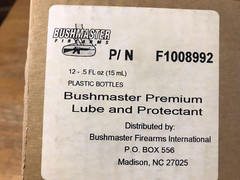 Bushmaster Firearms Premium Lubricant & Protectant Box of 12 0.5 oz Bottles
